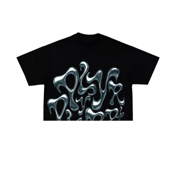 Liquid Chrome Crop Top